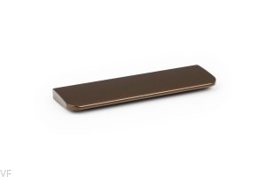 Uchwyt meblowy podłużny Peak 64 Aluminiowy Metaliczny Brązowy