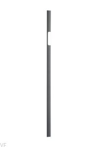 Uchwyt meblowy podłużny Peak 1120 Aluminiowy Metaliczny Szary (niesymetryczny)