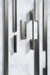 Uchwyt meblowy podłużny Peak 1760 Aluminiowy Metaliczny Szary