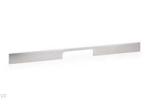 Uchwyt meblowy podłużny Peak 448 Aluminiowy Srebrny Szczotkowany