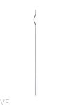 Uchwyt meblowy podłużny Brave 992 Aluminiowy Metaliczny Szary (asymetryczny)