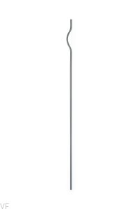 Uchwyt meblowy podłużny Brave 992 Aluminiowy Metaliczny Szary (asymetryczny)