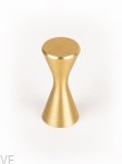 Gałka meblowa Diabolo Aluminiowa Złota Szczotkowana