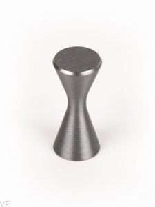 Gałka meblowa Diabolo Aluminiowa Szara Szczotkowana