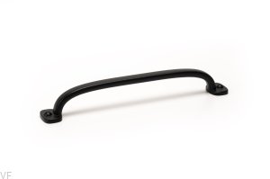 Uchwyt meblowy muszlowy Firm 320 Metalowy Czarny