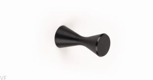Wieszak ścienny Diabolo Aluminiowy Czarny Szczotkowany Eco