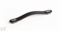OBLONG - 22x197mm black leather+brush grey hdle-Viefe-Skandynawskie-Uchwyty.jpg