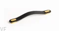 0507160P9928--OBLONG - 22x197mm black leather+brush gold hdle-Viefe-Skandynawskie-Uchwyty.jpg