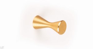 Wieszak ścienny Diabolo Aluminiowa Złoty Szczotkowany Eco