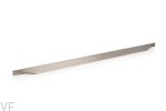 Uchwyt meblowy podłużny Cutt 320/896 Aluminiowy Srebrny Szczotkowany