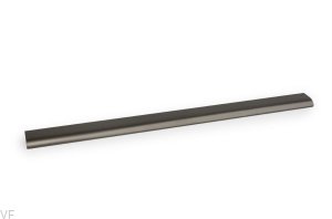 Uchwyt meblowy krawędziowy Ona 1056 Metaliczny Szary Anodowany