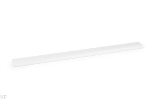 Uchwyt meblowy krawędziowy Ona 1440 Aluminiowy Biały