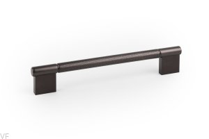  Uchwyt meblowy podłużny Point 192 Aluminiowy Czarny Tytanowy 
