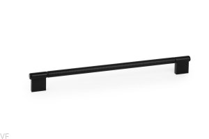 Uchwyt meblowy podłużny Point 320 Aluminiowy Czarny Szczotkowany