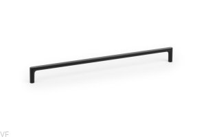 Uchwyt meblowy podłużny Pura 256 Metalowy Czarny Mat