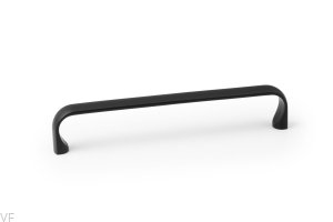 Uchwyt meblowy podłużny Miig 160 Metalowy Czarny Mat