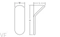 7012040LM71EI--Wieszak-ścienny-Tik-40-Aluminiowy-Różowy-Viefe_3
