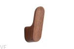 Wieszak ścienny Luv Wood Drewniany Orzech Włoski