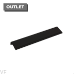 Uchwyt meblowy krawędziowy Stratt 192 Aluminiowy czarny