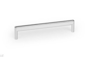 Uchwyt meblowy podłużny Beam 160 Metalowy Nikiel Polerowany