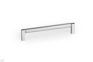 Uchwyt meblowy podłużny Brooklyn 160 Aluminiowy Nikiel Polerowany