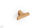 Gałka meblowa T-Bar Hinoki Wood 60 Drewniana Dębowa