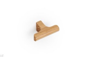 Gałka meblowa T-Bar Hinoki Wood 60 Drewniana Dębowa
