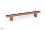 Uchwyt meblowy podłużny Hinoki Wood 160 Drewniany Orzech Włoski