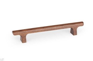 Uchwyt meblowy podłużny Hinoki Wood 160 Drewniany Orzech Włoski