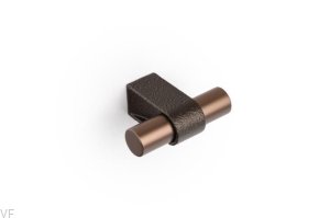 Gałka meblowa T-Bar Casey 60 Aluminiowa Brązowa Matowa