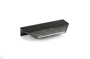 Uchwyt meblowy krawędziowy Vann 100 Aluminiowy Czarny Tytanowy 