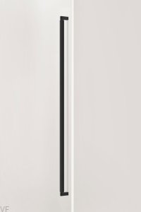 Uchwyt meblowy podłużny Brooklyn Big 1056 Aluminiowy Czarny Szczotkowany