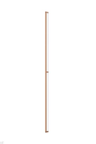 06761056L618--Uchwyt-meblowy-podłużny-Brooklyn-1056-Aluminiowy-Złoty-Szczotkowany-Cava-Viefe_1