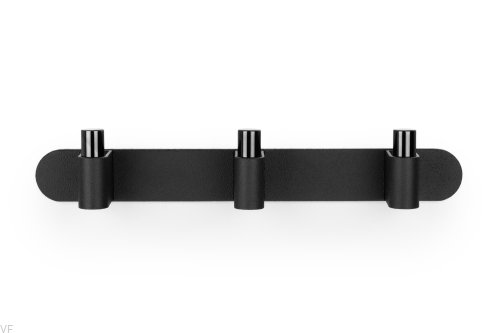 7044340LMT2703--Wieszak-ścienny-Casey-Rack-340-Aluminiowy-Czarny-Tytanowy-Polerowany-Viefe_1