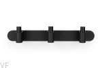 Wieszak ścienny Casey Rack 340 Aluminiowy Czarny Mat