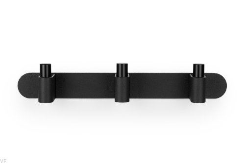 7044340LMT2709--Wieszak-ścienny-Casey-Rack-340-Aluminiowy-Czarny-Mat-Viefe_1
