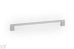 Uchwyt meblowy podłużny Nexx 256 Aluminiowy Srebrny Szczotkowany