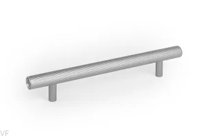 Uchwyt meblowy podłużny Boto 160 Aluminiowy Srebrny Szczotkowany