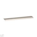 Zdjęcie produktowe uchwytu curve 128 srebrnego stalowego
