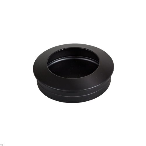 Uchwyt meblowy wpuszczany Hollow 40 Czarny metalowy