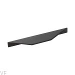 Uchwyt meblowy podłużny Cutt 96/128 Aluminiowy Czarny