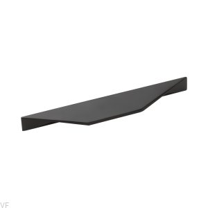 Uchwyt meblowy podłużny Cutt 96/128 Aluminiowy Czarny