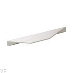 Uchwyt meblowy podłużny Cutt 96/128 Aluminiowy Srebrny